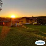 Campo de futebol para integração de pacientes em tratamento.
